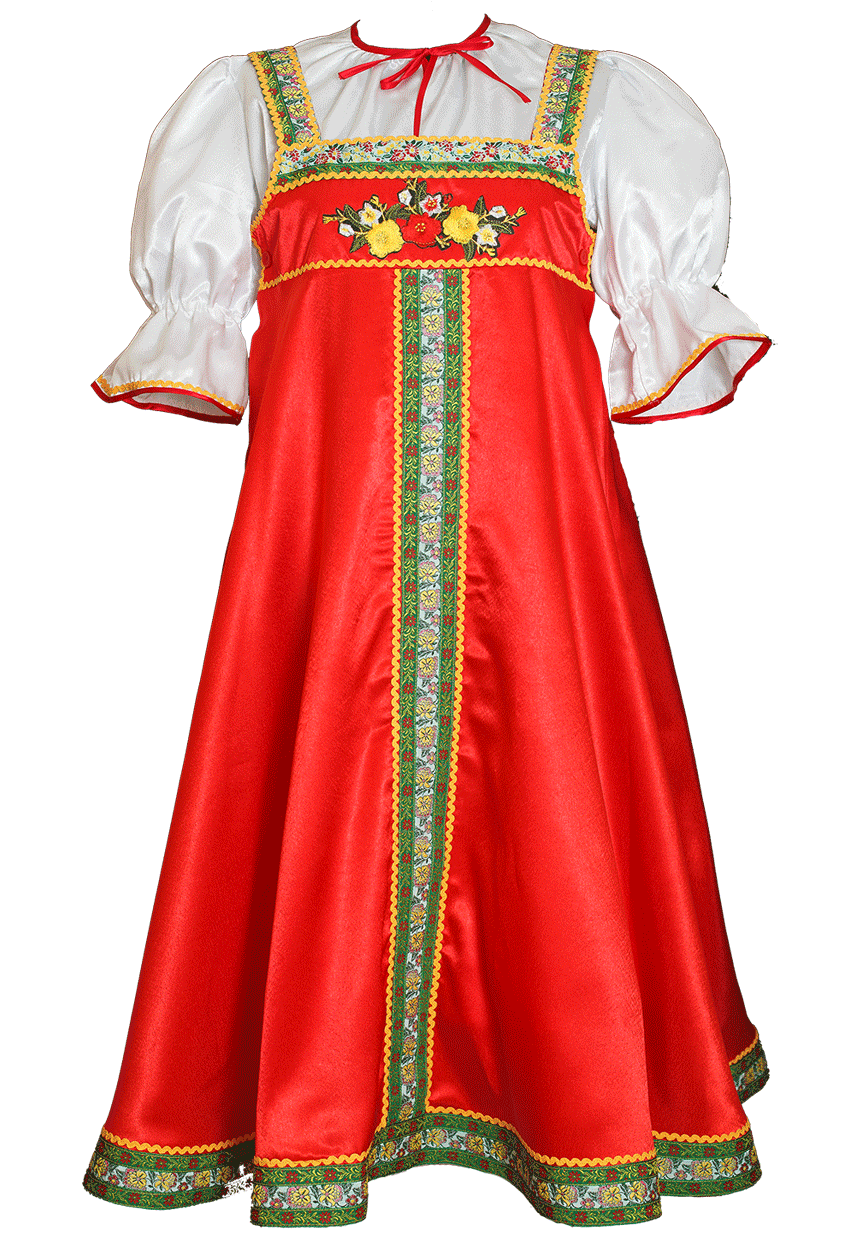 Как сшить русский сарафан?